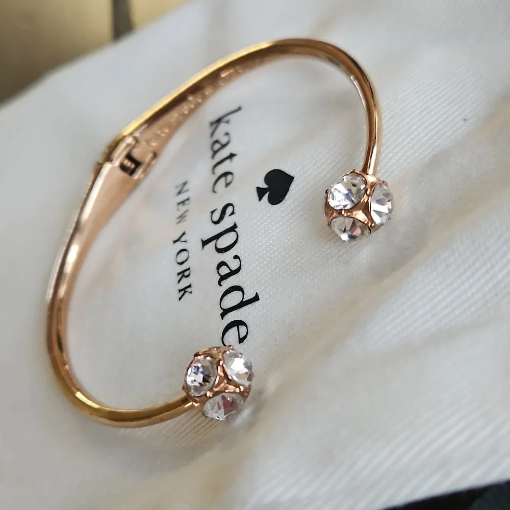 Kate Spade Rose Gold Lady Marmalade Bracelet. - Picture 2 of 9